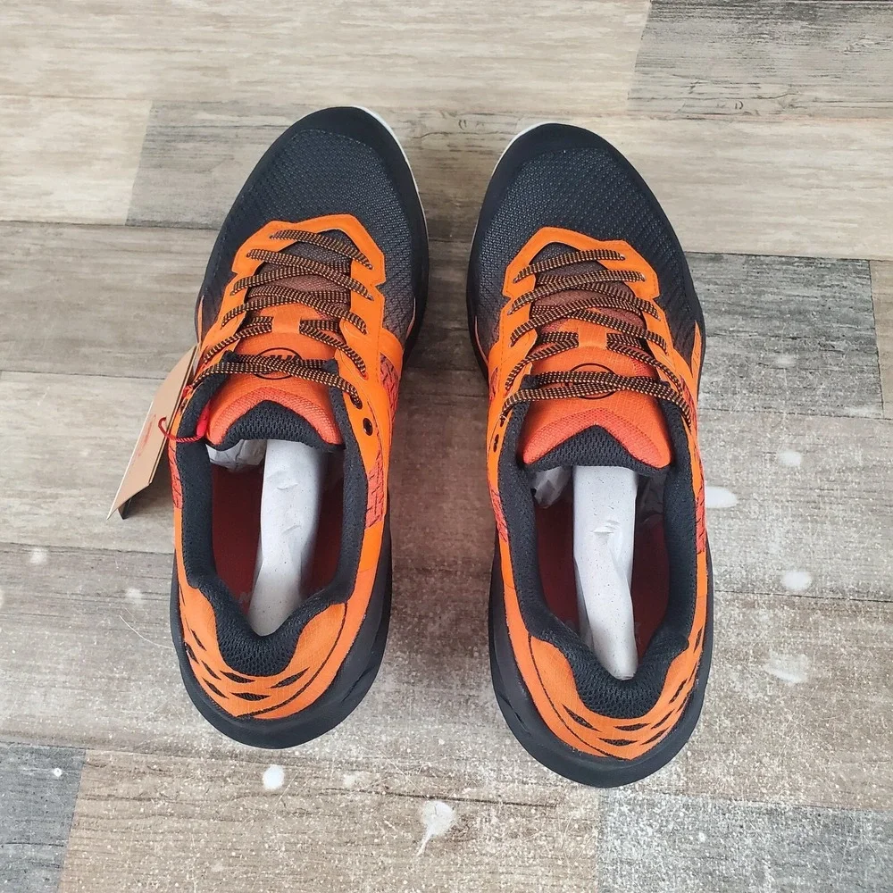 Mammut Sertig II‎ Low GTX Mens Shoes Sz 9.5 Dark Steel Tangerine Hiking Sneakers
